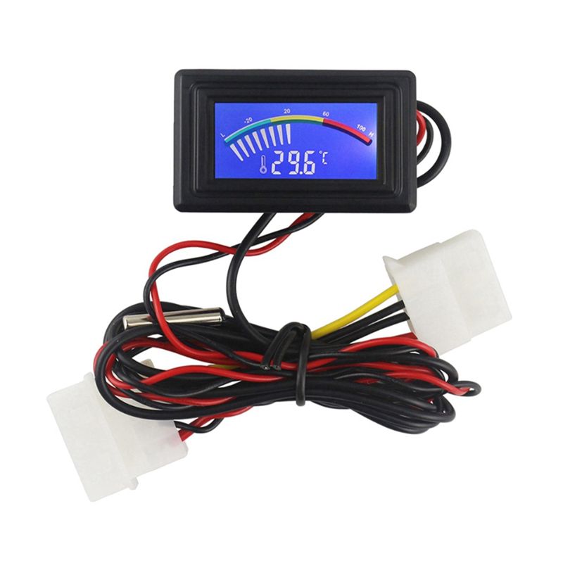 Aquarium Thermometer - A98E-DC4-25V Digital Thermometer NTC10K Metal Probe