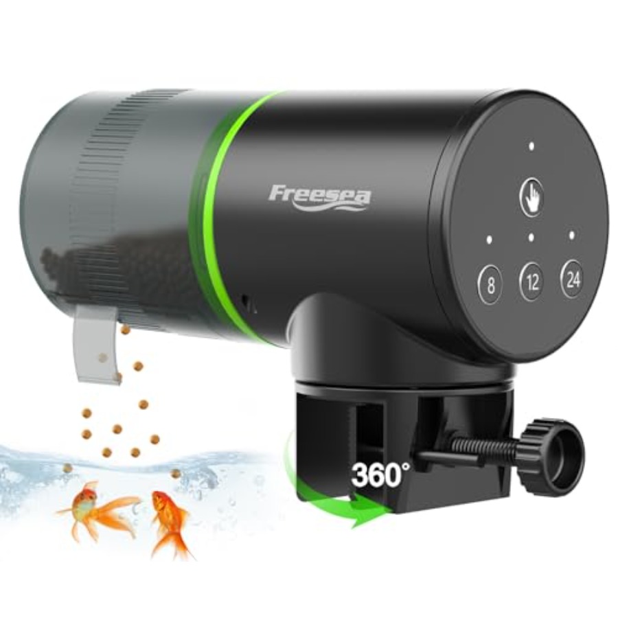 Aquarium Fish In - 【Spot goods】Automatic Fish Feeder for Aquarium: