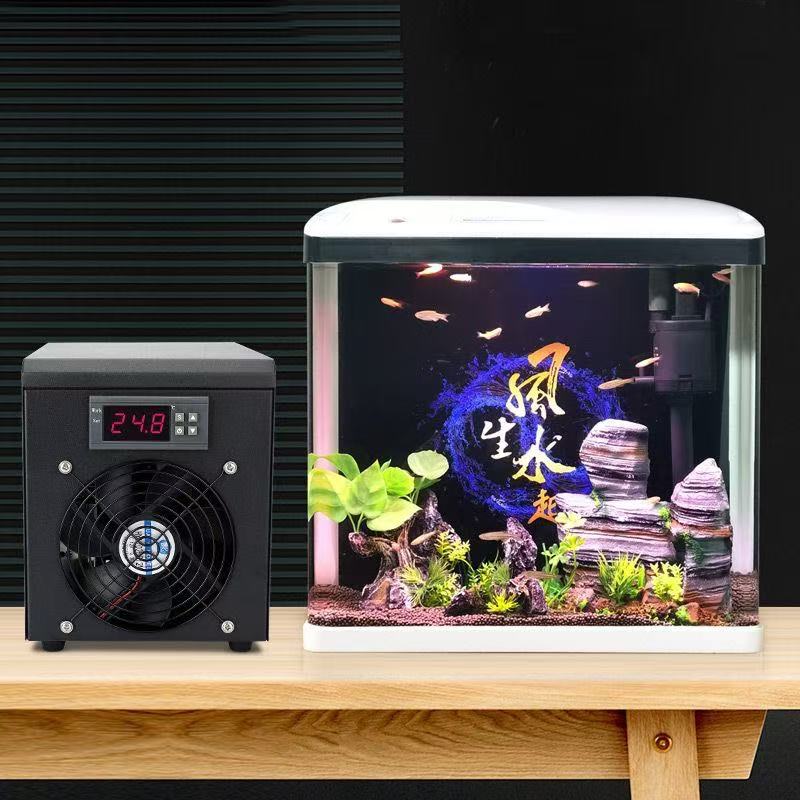 Aquarium Fish Logo - 1/2HP Compressor Aquarium Water Chiller with