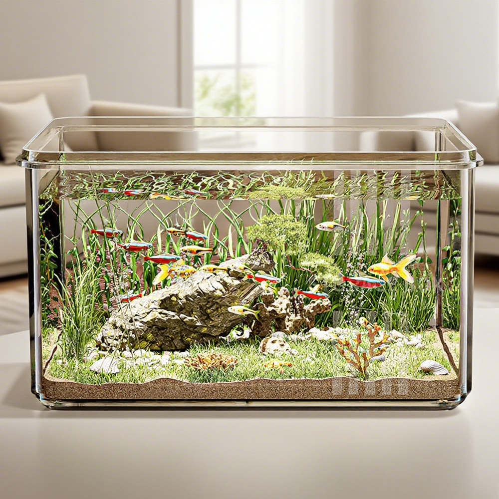 1 PC Transparent Aquarium Crea - огляд і ціна Aquarium Xl