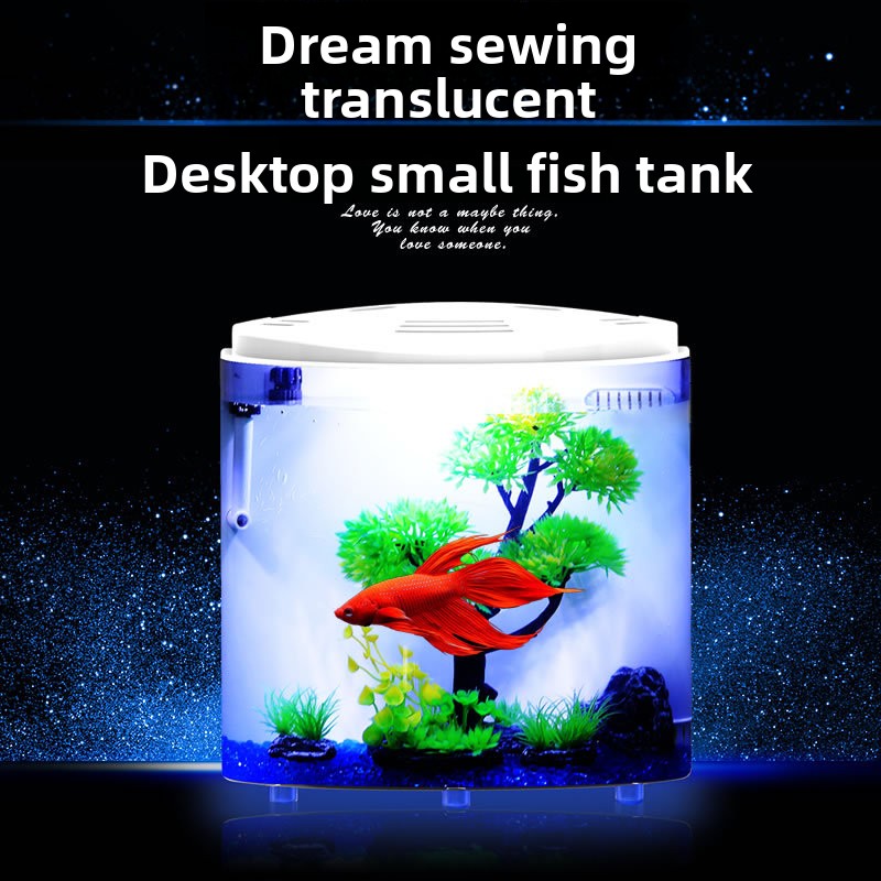 Mini Acrylic Fish Tank, ATS De - огляд і ціна Aquarium Fish Low Maintenance