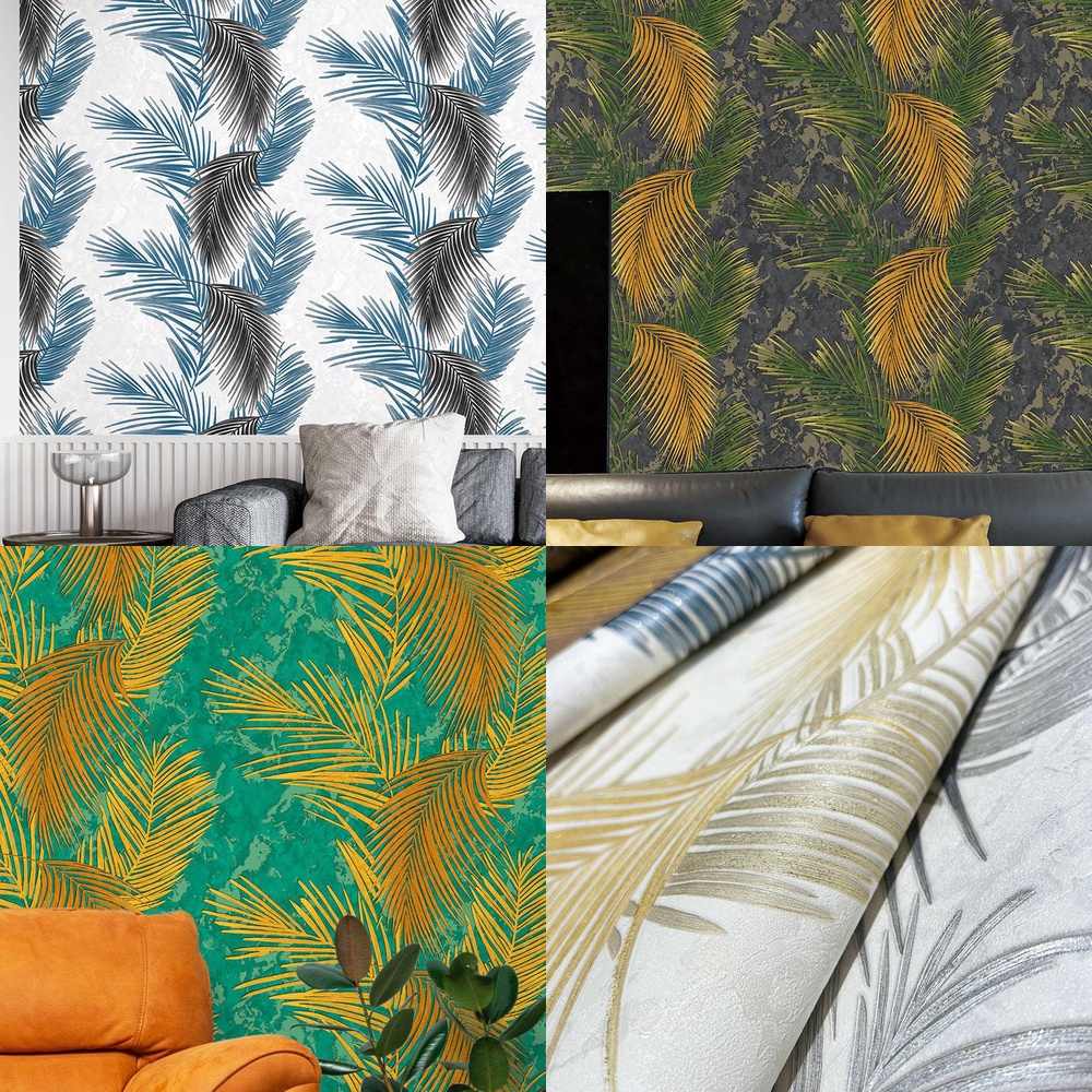 3D Tropical Banana Leaf Wallpa - огляд і ціна Background Film 3D
