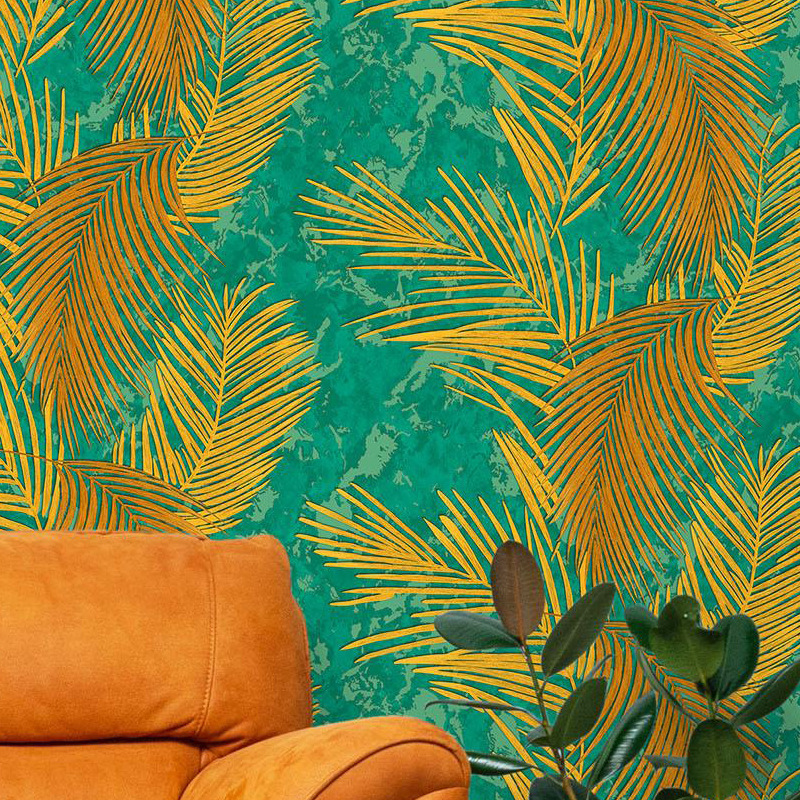 3D Tropical Banana Leaf Wallpa - огляд і ціна Background Film 3D