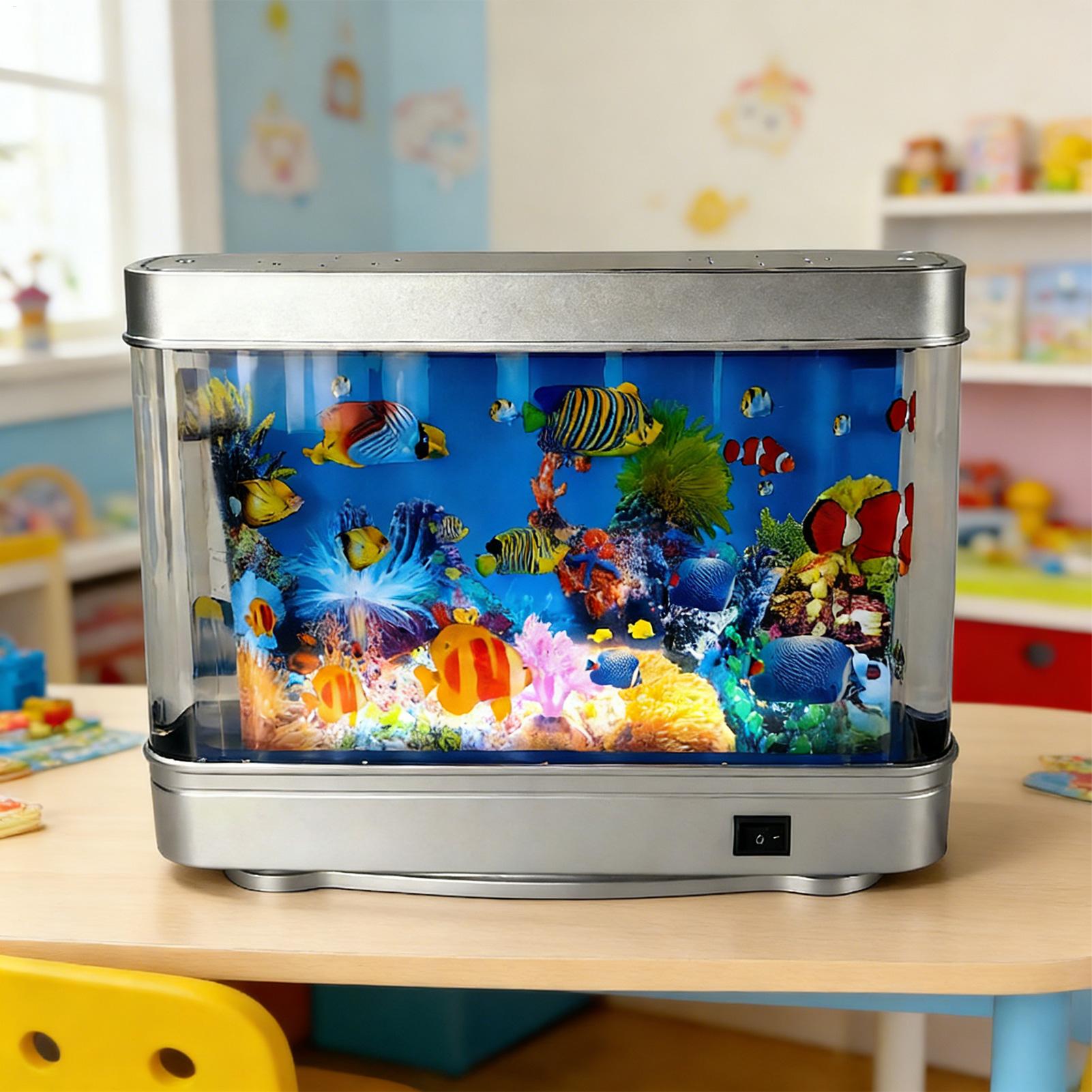 Artificial Fish Tank Room Desk - огляд і ціна Aquarium Fish Restaurant