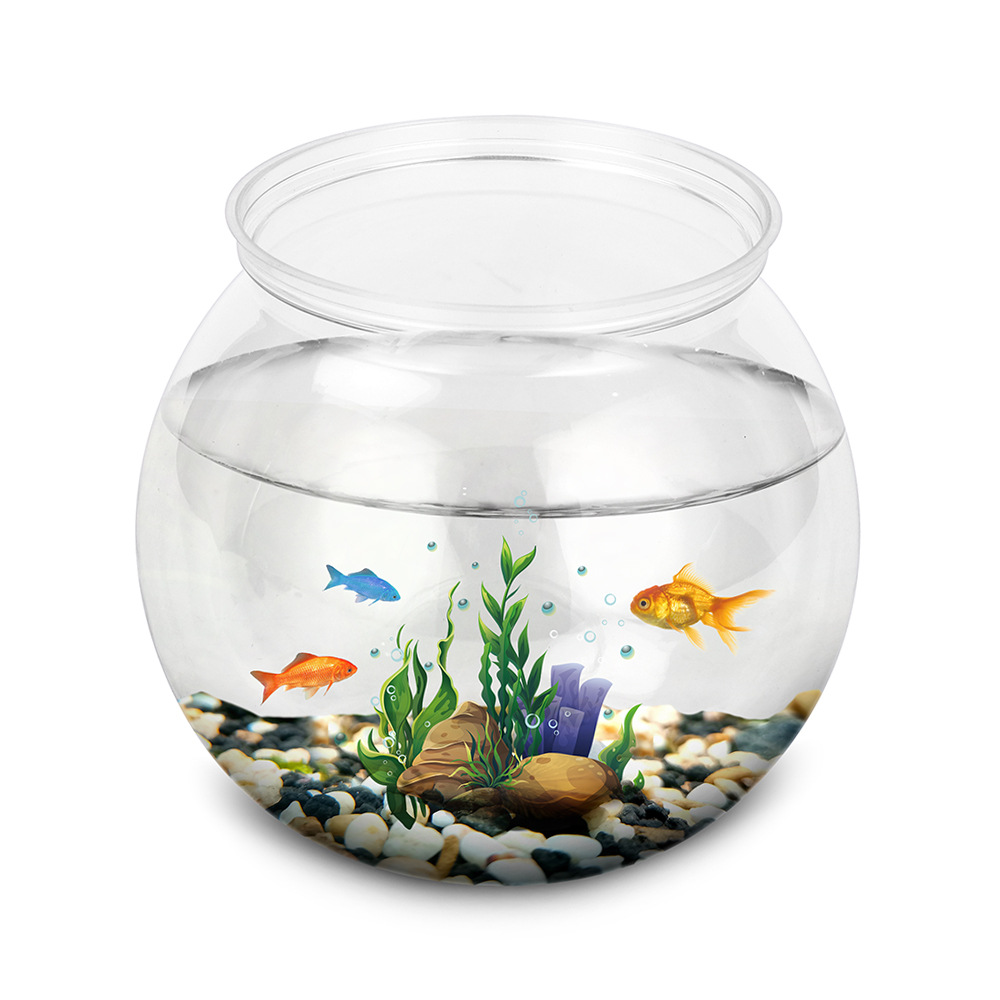 Fish Bowl Plastic L M S Sizes  - огляд і ціна Aquarium Xl