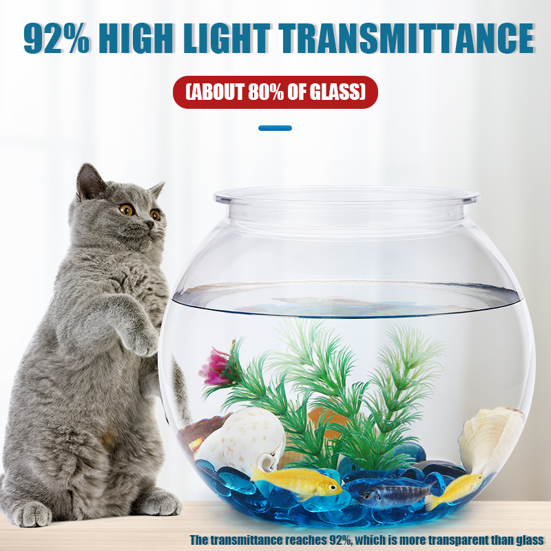 Fish Bowl Plastic L M S Sizes  - огляд і ціна Aquarium Xl