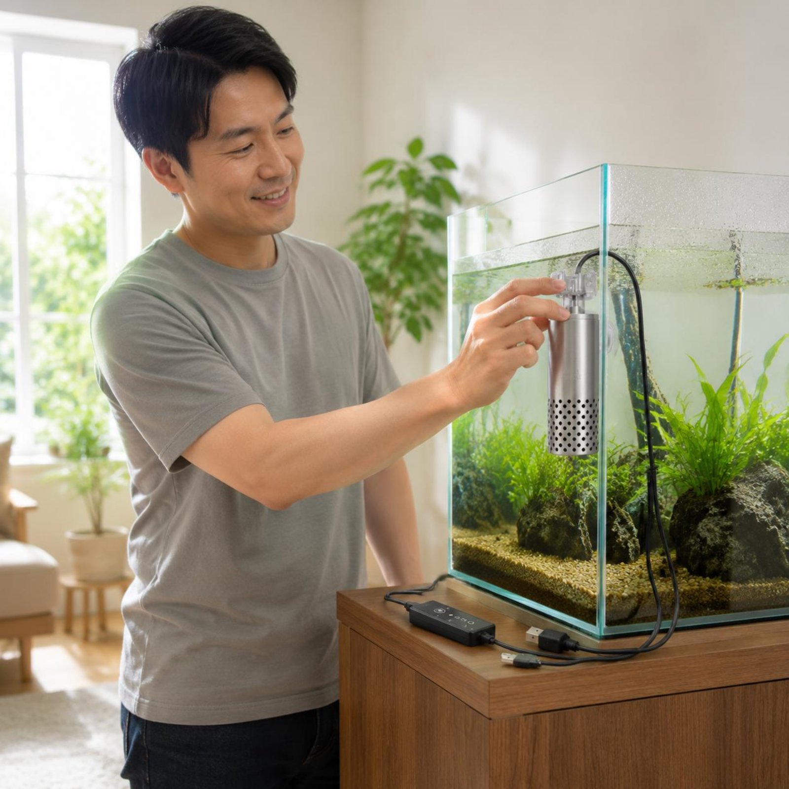 Electric Surface Skimmer Quiet - огляд і ціна Aquarium Fish Low Maintenance