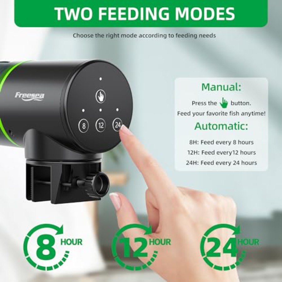 【Spot goods】Automatic Fish Fee - огляд і ціна Aquarium Fish In