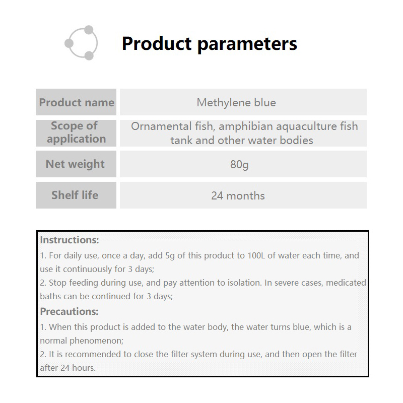 Methylene Blue Ornamental Fish - огляд і ціна Aquarium Fish Parrot