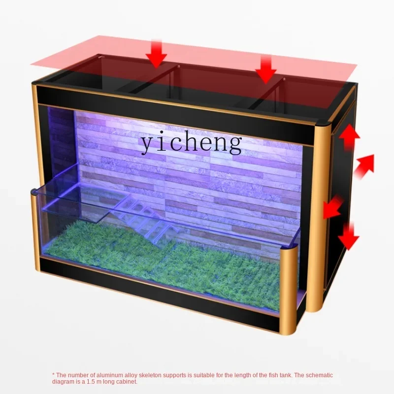 XL Water Curtain Wall Golden D - огляд і ціна Aquarium Xl