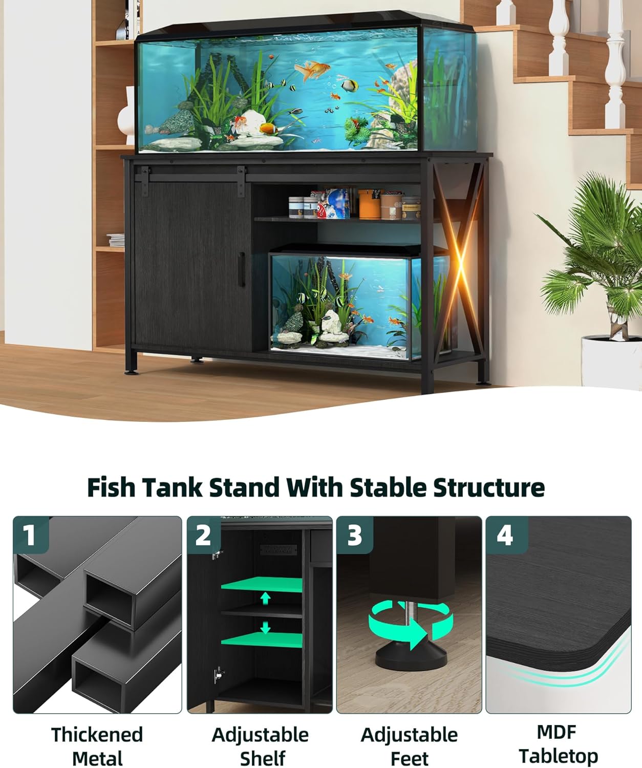 Aquarium Stand for Fish Tank:  - огляд і ціна Aquarium Fish Popular