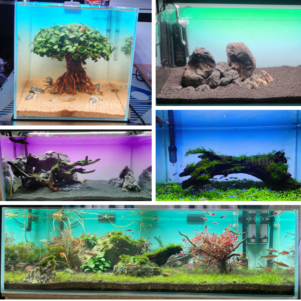 Fish Tank Background Sticker W - огляд і ціна Aquarium Fish Yellow