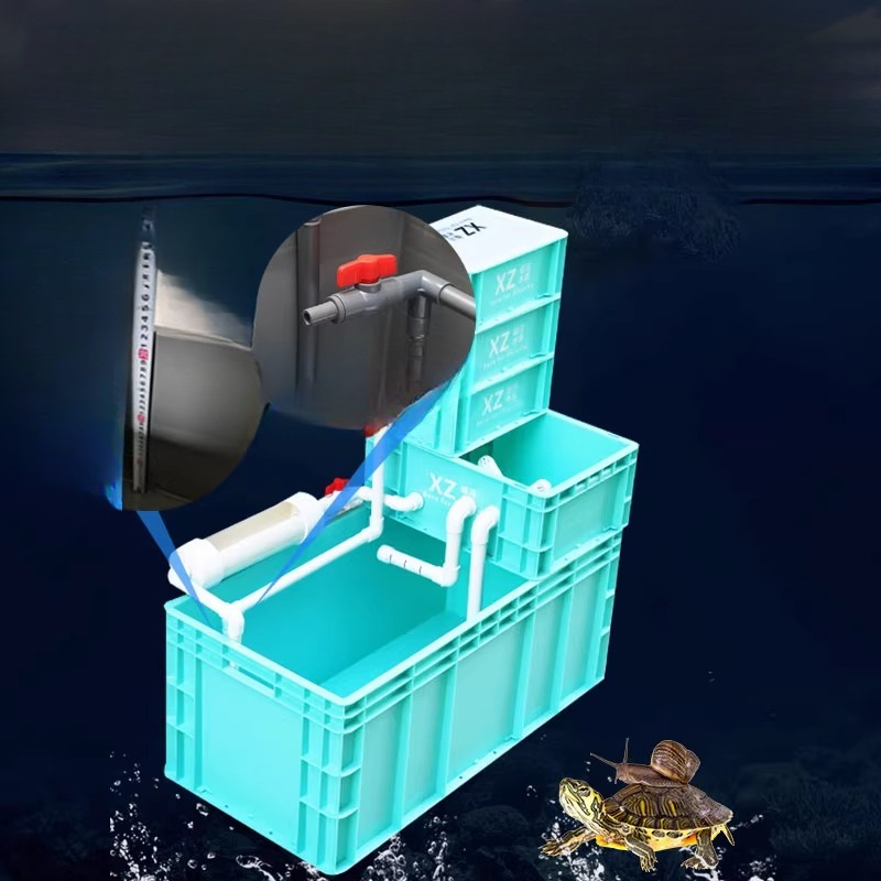 Turtle Tank with Built-in Filt - огляд і ціна Aquarium Fish Low Maintenance