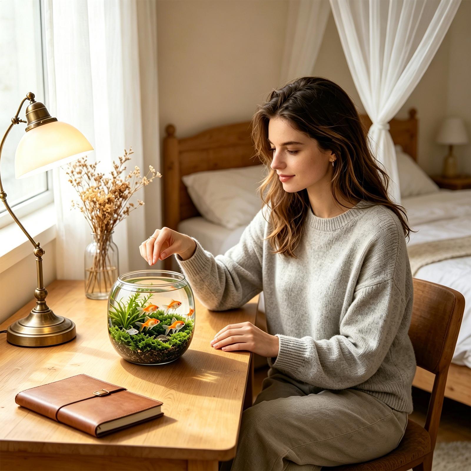 Fish Bowl Decorative Clear Aqu - огляд і ціна Aquarium Fish Restaurant