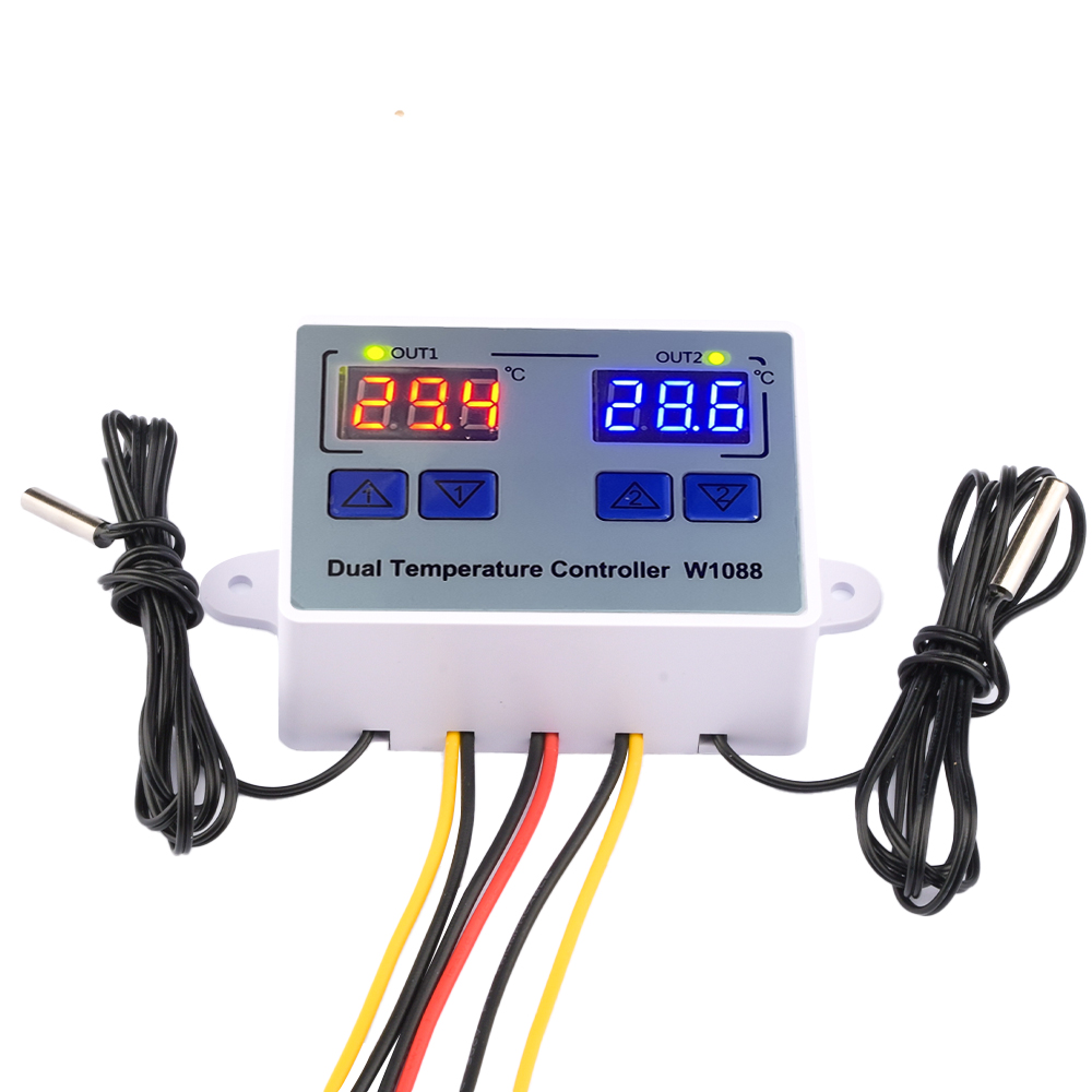 W1088 Dual LED Digital Tempera - огляд і ціна Aquarium Thermometer