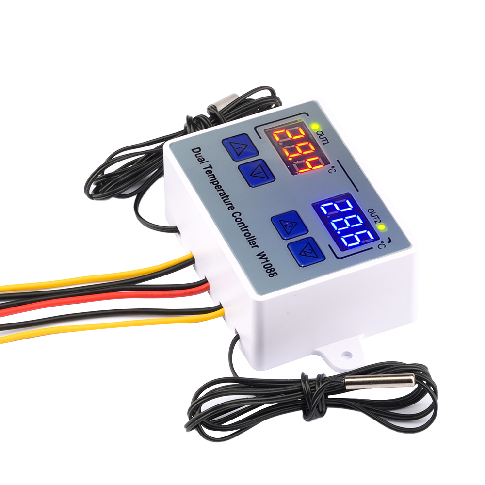 W1088 Dual LED Digital Tempera - огляд і ціна Aquarium Thermometer