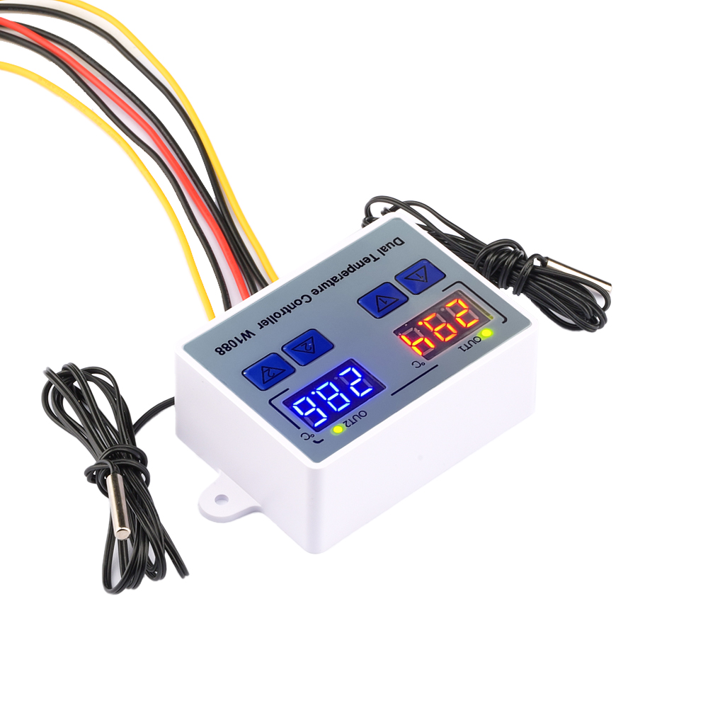W1088 Dual LED Digital Tempera - огляд і ціна Aquarium Thermometer