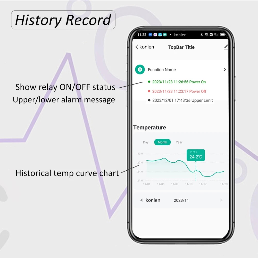 Tuya WIFI Temperature Sensor T - огляд і ціна Aquarium Thermometer