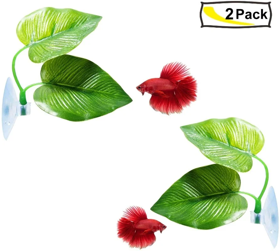 Betta Fish Leaf Hammock Simula - огляд і ціна Aquarium Fish Hideout