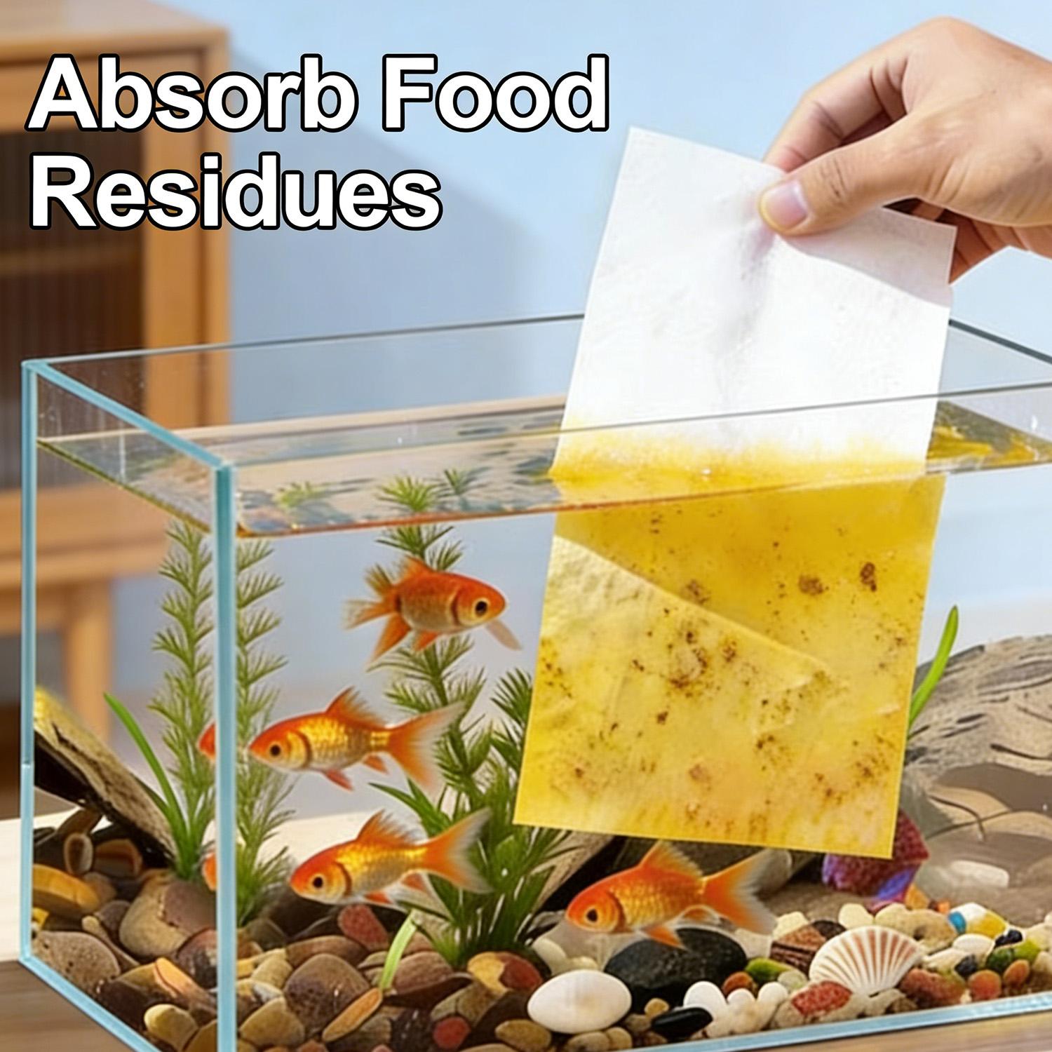 50/300pcs Aquarium Filter Shee - огляд і ціна Aquarium Fish Yellow
