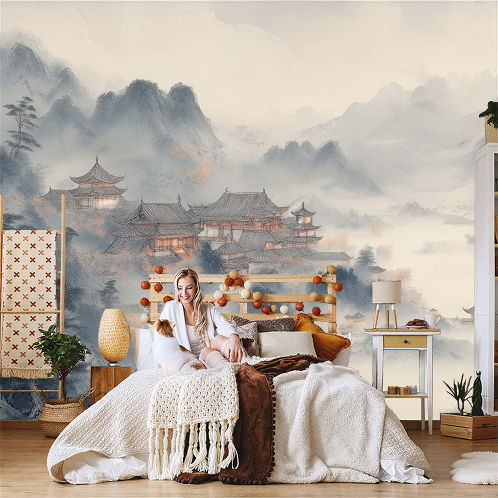 custom wall cloth TV backgroun - огляд і ціна Background Film 3D