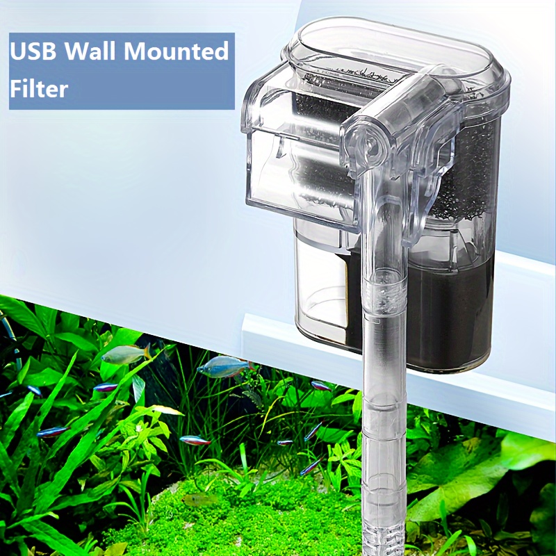 2.5W DC 5V Wall-hanging Filter - огляд і ціна Aquarium Xl