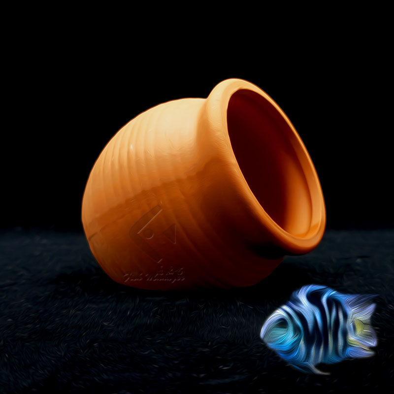 Aquarium Mini Ceramic Tank Fis - огляд і ціна Aquarium Fish Hideout