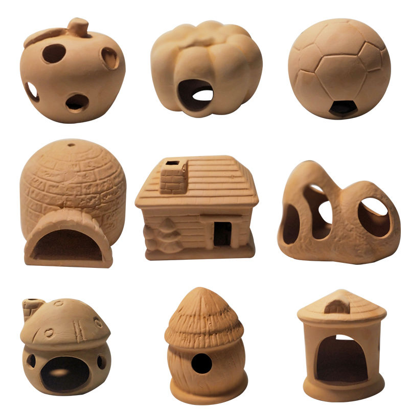Aquarium Mini Ceramic Tank Fis - огляд і ціна Aquarium Fish Hideout