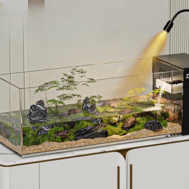 ‌Turtle Aquarium Tank - Fish & - огляд і ціна Aquarium Xl