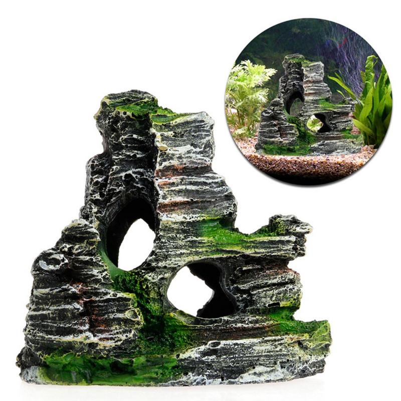 Aquarium Sandstone Decoration  - огляд і ціна Aquarium Fish Hideout
