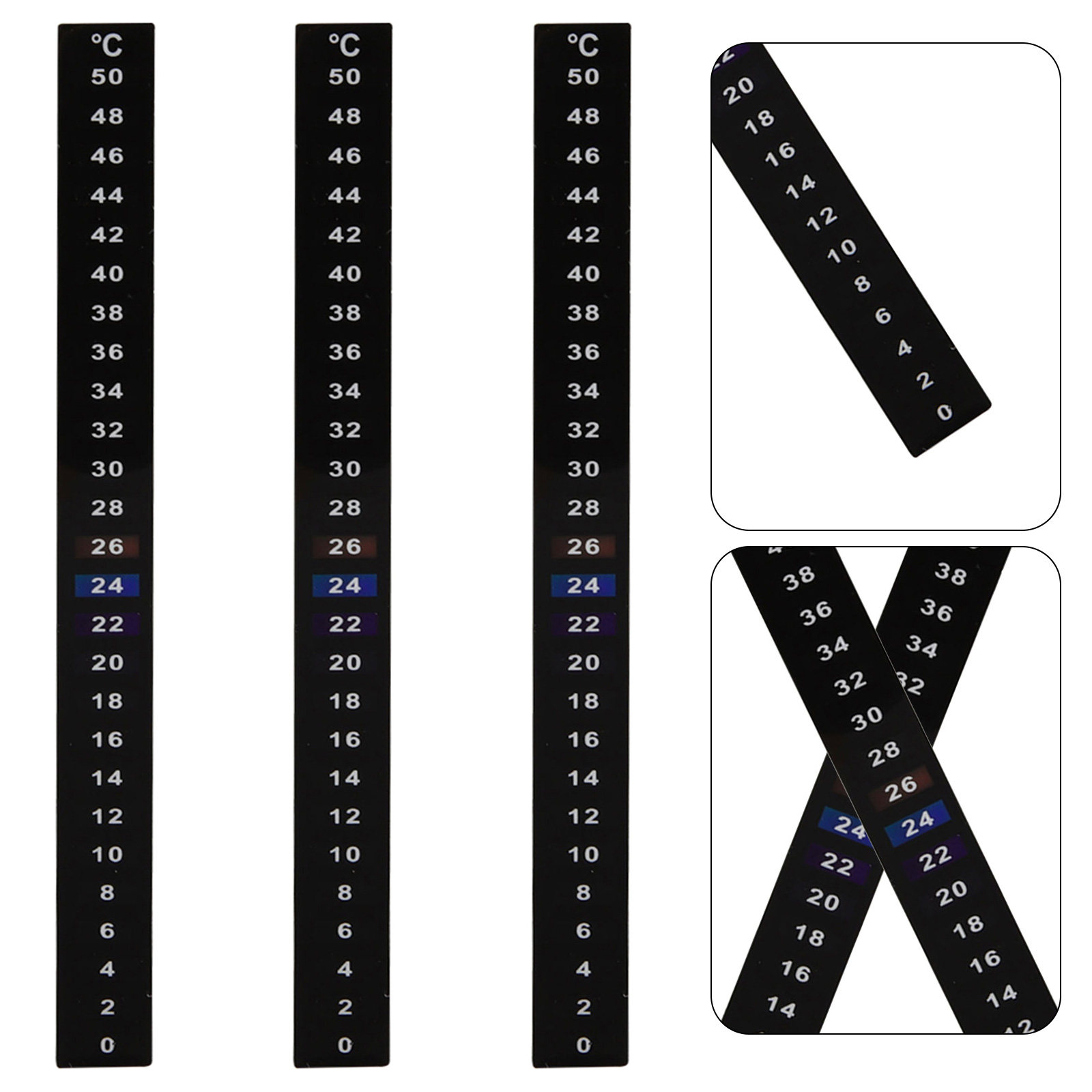 3 Pcs Horizontal Thermometer S - огляд і ціна Aquarium Thermometer