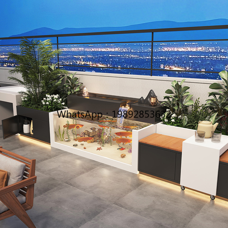 XL Stainless Steel Fish Pond W - огляд і ціна Aquarium Xl
