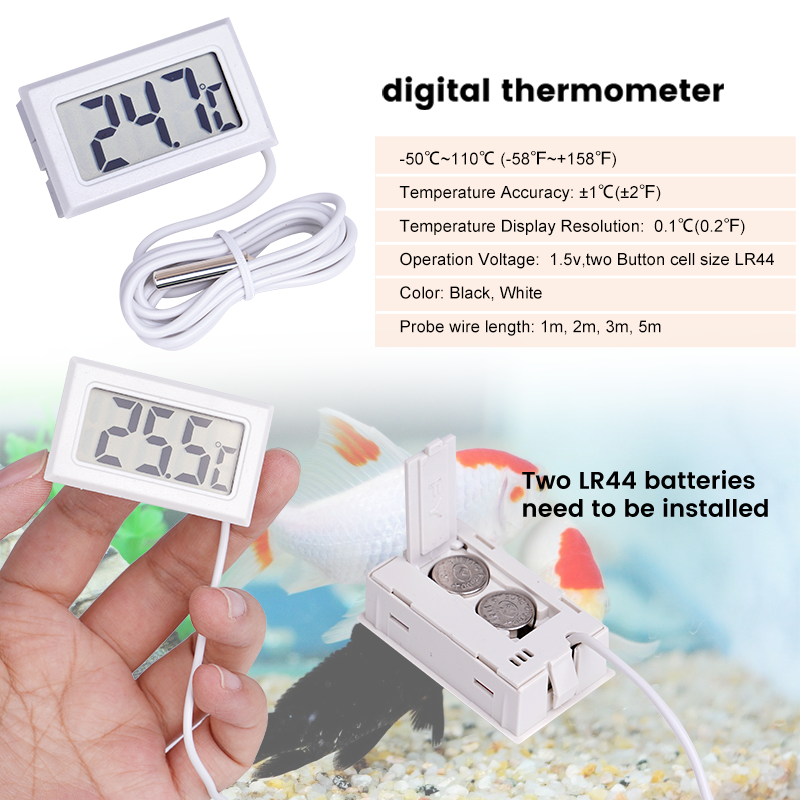 Fish Tank Thermometer Aquarium - огляд і ціна Aquarium Thermometer
