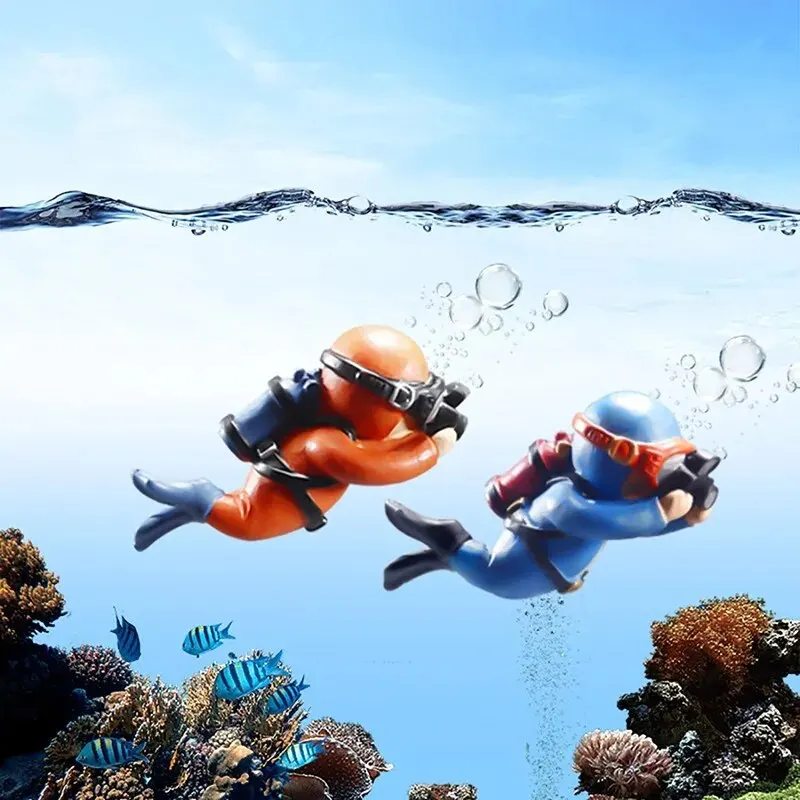 Fish Tank Diver Ornaments Land - огляд і ціна Aquarium Fish Popular