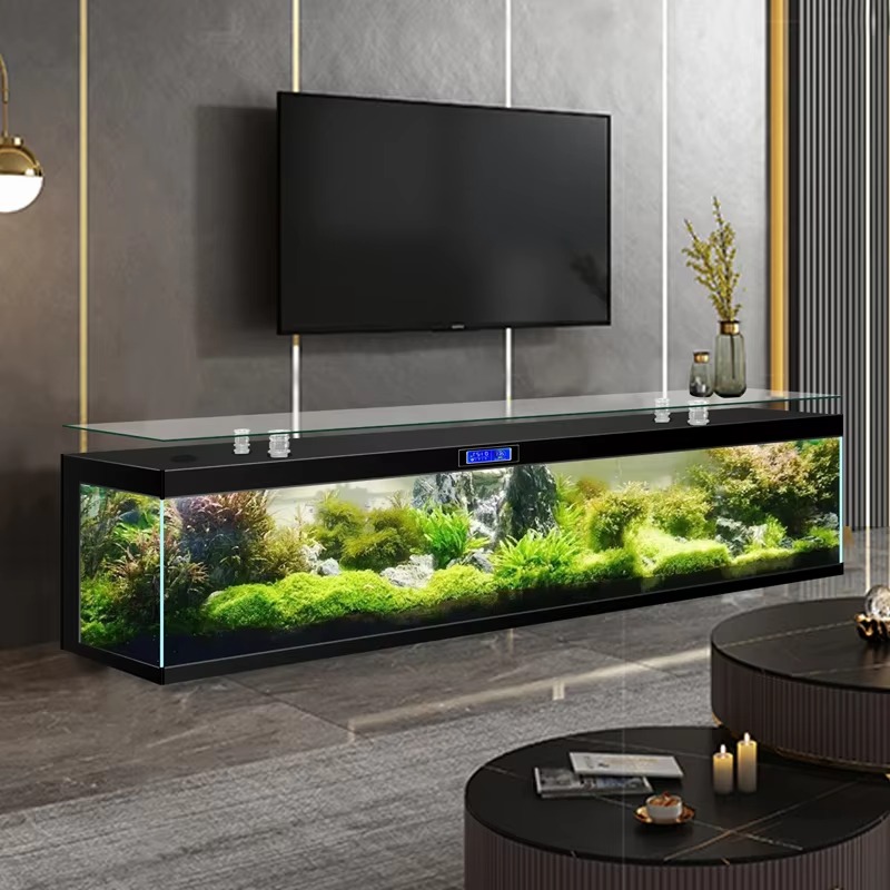 Square TV Stand Fish Aquarium  - огляд і ціна Aquarium Fish Low Maintenance