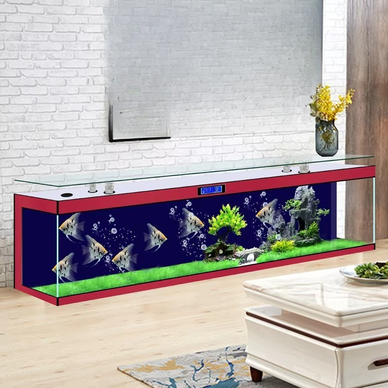 Square TV Stand Fish Aquarium  - огляд і ціна Aquarium Fish Low Maintenance