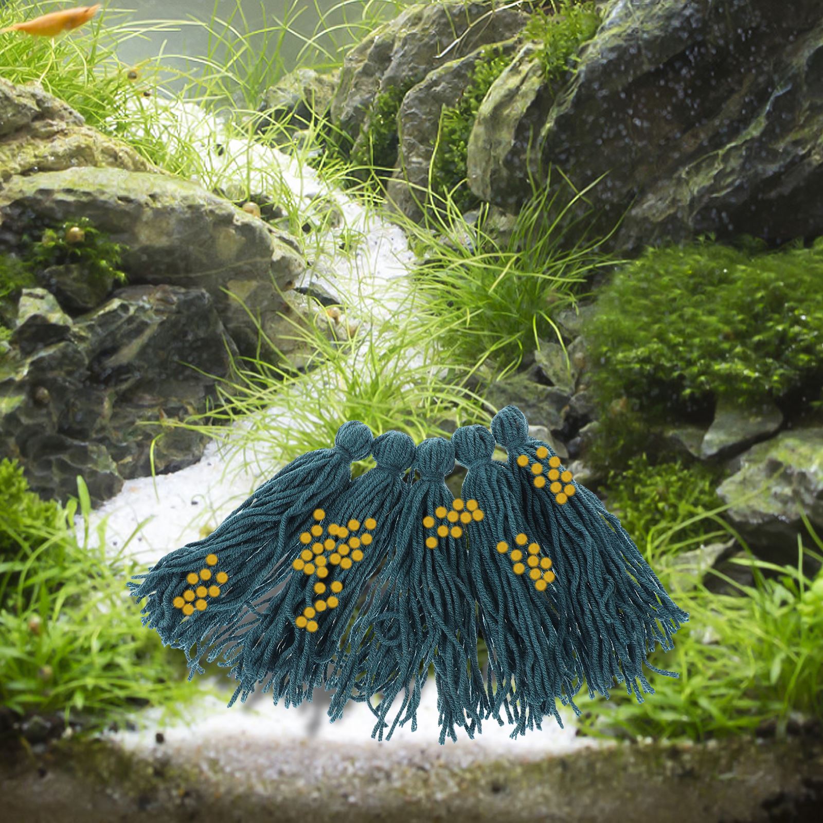 5Pcs Hatchery Spawning Mop Spa - огляд і ціна Aquarium Fish Hideout