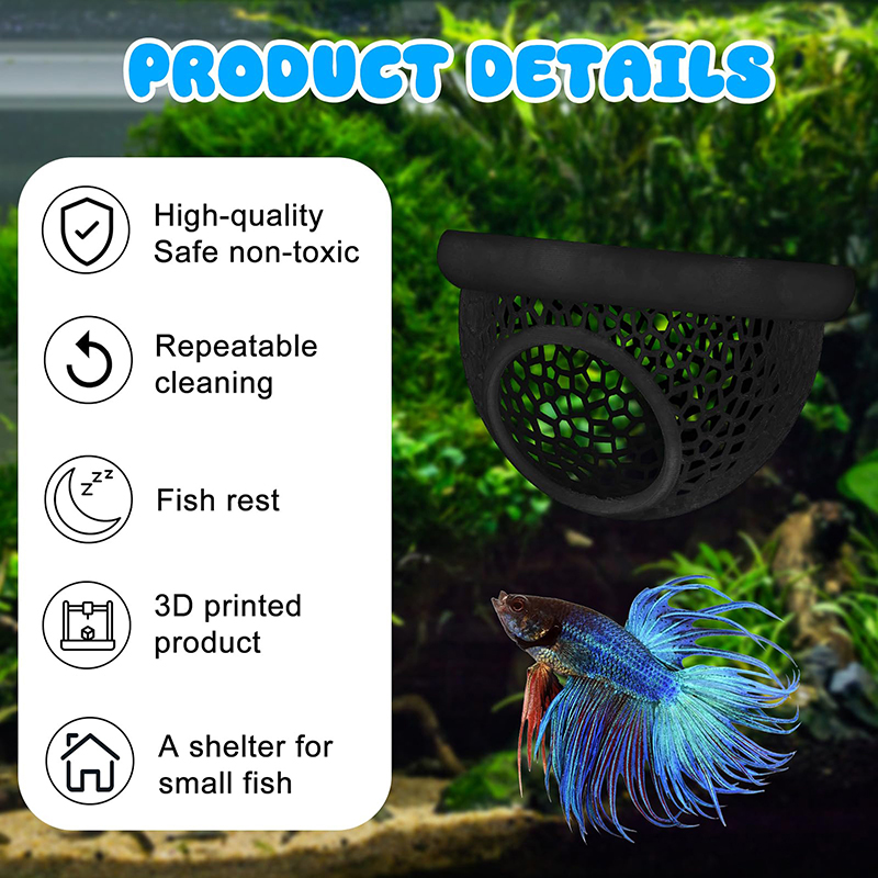 Ring FLoatinG Betta Hide Shrim - огляд і ціна Aquarium Fish Hideout