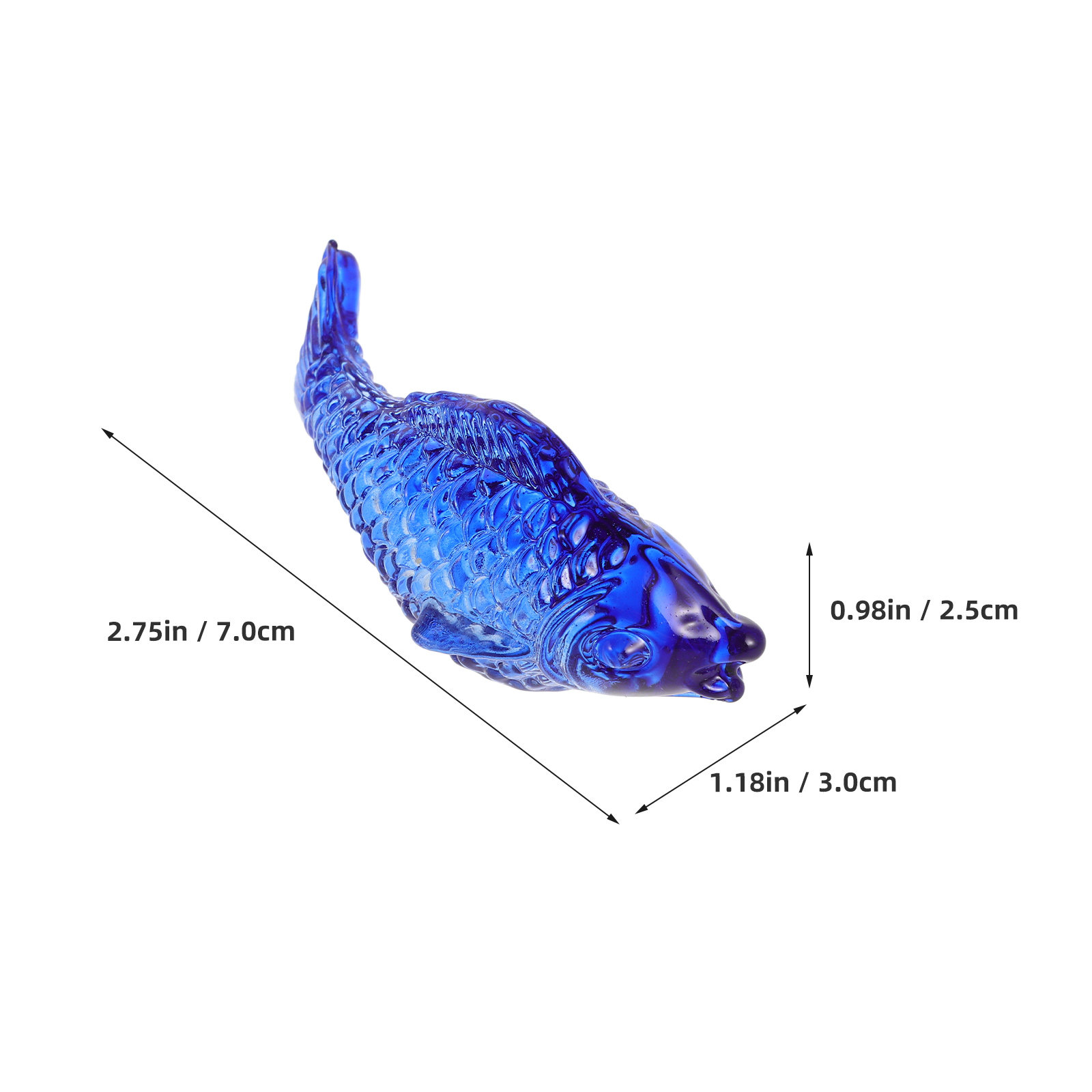 4Pcs Handcrafted Glass Fish St - огляд і ціна Aquarium Fish Restaurant