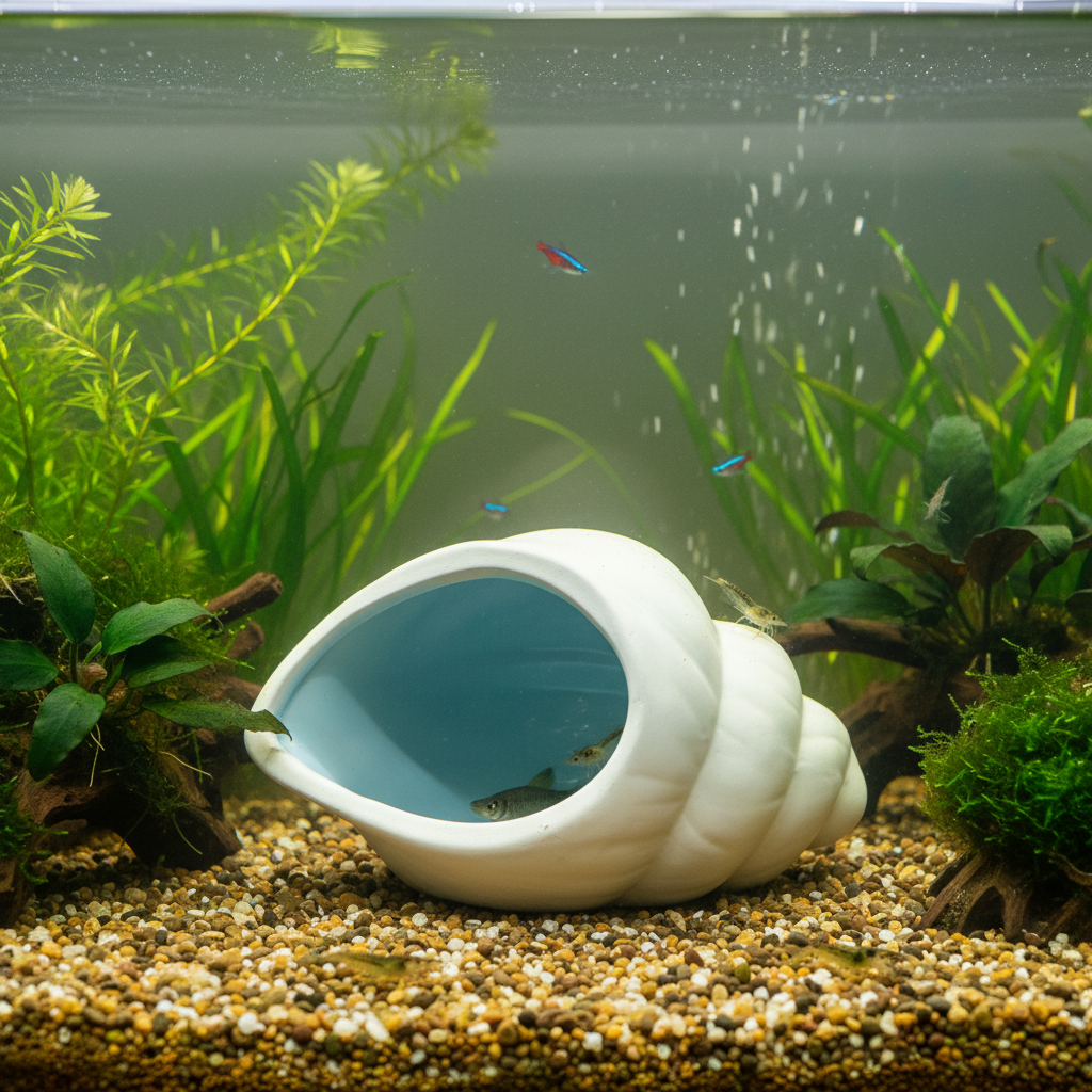Mini Ceramic Fish Tank Hideout - огляд і ціна Aquarium Fish Parrot