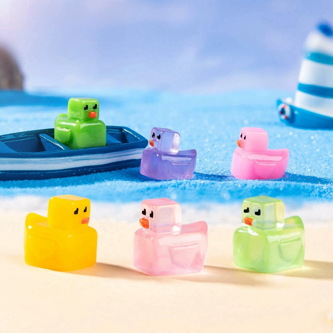 50pc Mini Resin Square Little  - огляд і ціна Aquarium Fish Yellow