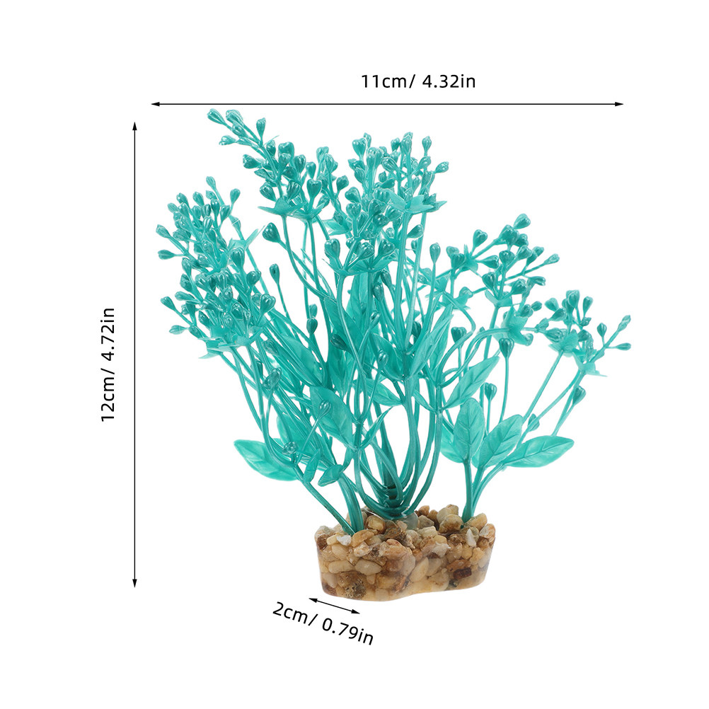2Pcs Realistic Plastic Aquariu - огляд і ціна Aquarium Fish Low Maintenance