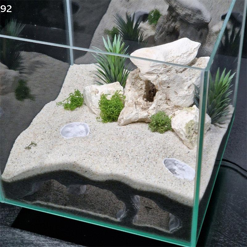 3D Printed Natural Curve Cave: - огляд і ціна Aquarium Fish Hideout