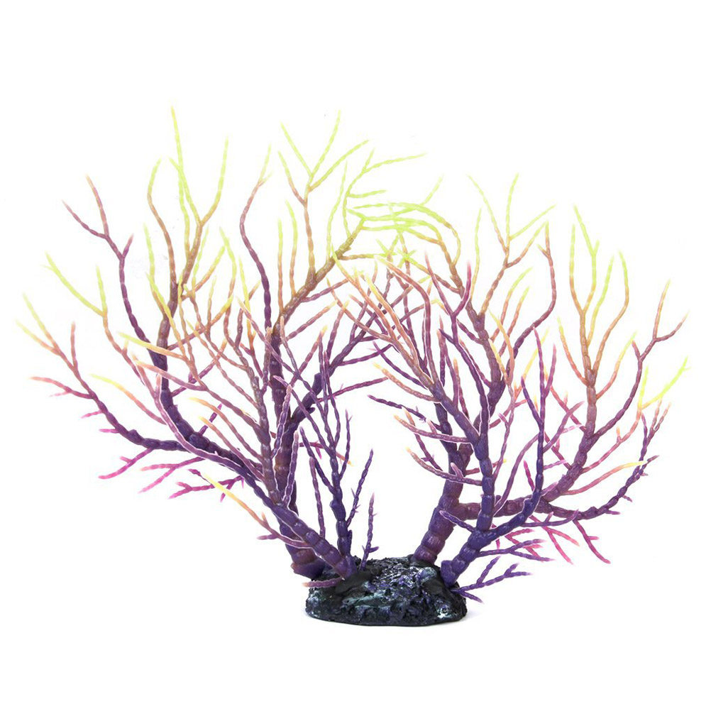Artificial Coral Fish Tank Dec - огляд і ціна Aquarium Fish Yellow