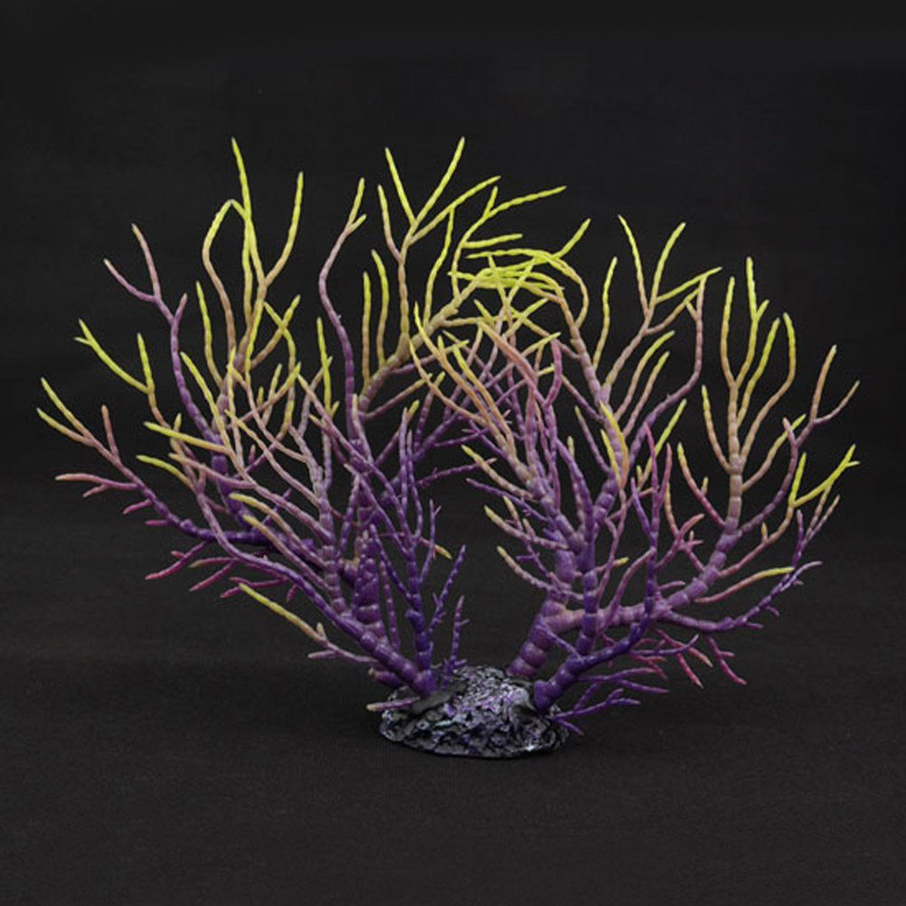 Artificial Coral Fish Tank Dec - огляд і ціна Aquarium Fish Yellow
