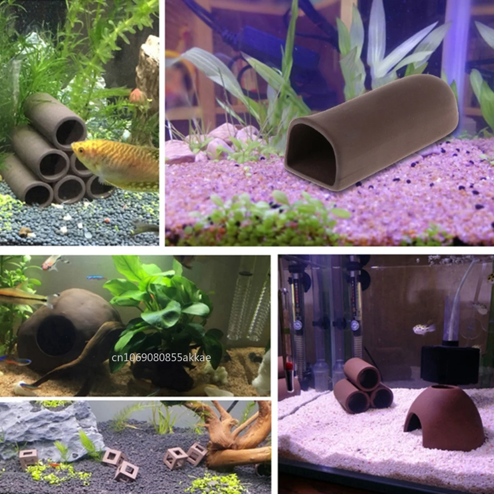 1pc Fish Tank Cave Aquarium Ac - огляд і ціна Aquarium Fish Hideout